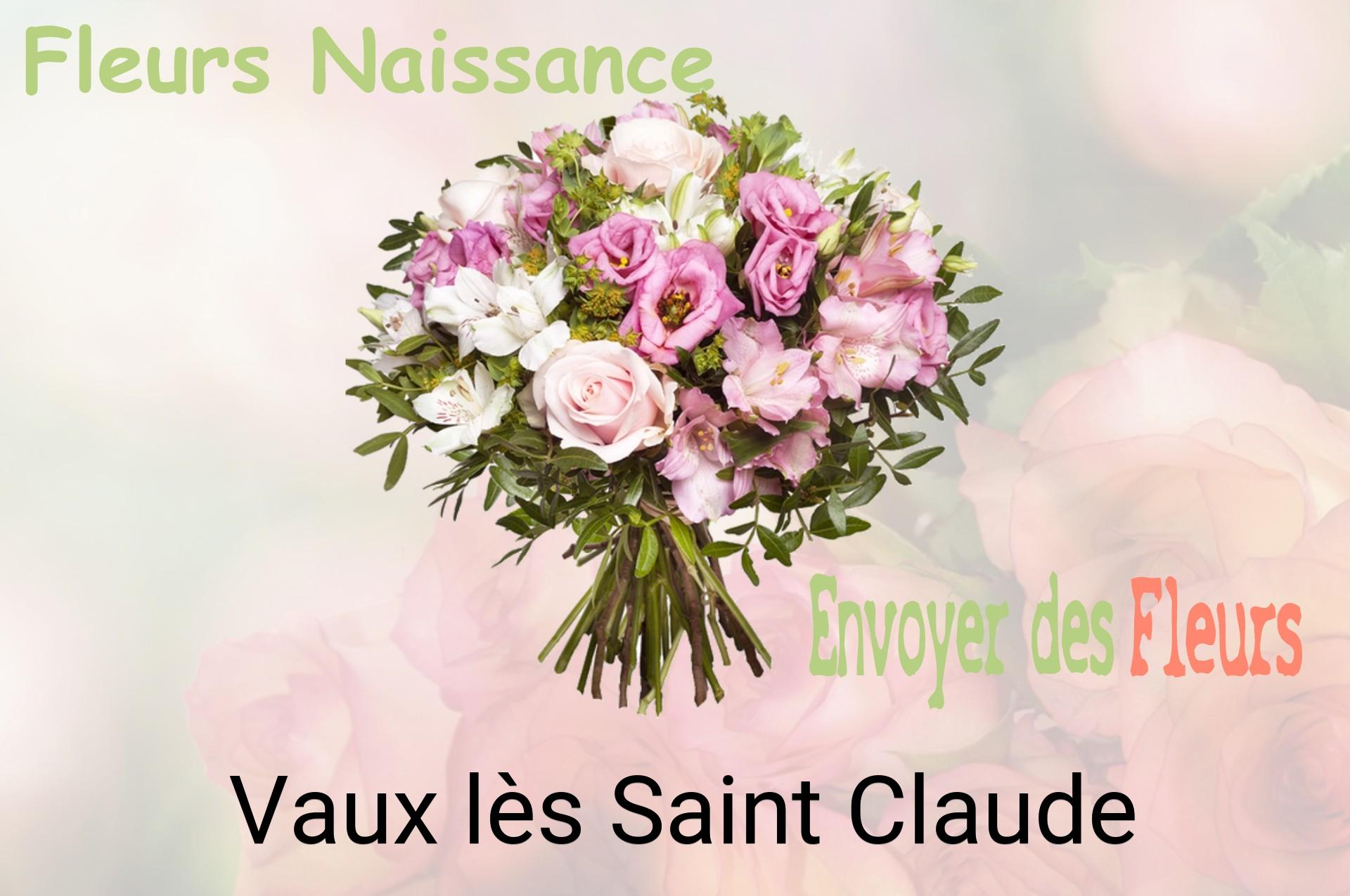 Bouquet de fleurs de naissance livré à Vaux-lès-Saint-Claude